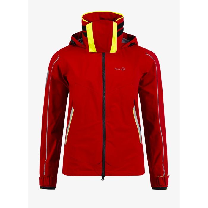 Pelle Petterson Womens Defender Race Jacket – Race Red | Hochsichtbare Damen Regatta-Segeljacke