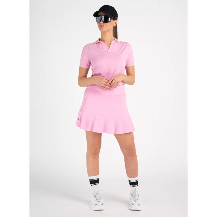 Pelle P Momentum Damen Poloshirt – Pink Panther Leichtes Funktionspolo mit UV-Schutz