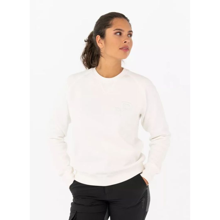 Pelle Petterson Womens P-Sweatshirt – White | Klassisches Damen Sweatshirt mit Raglanärmeln