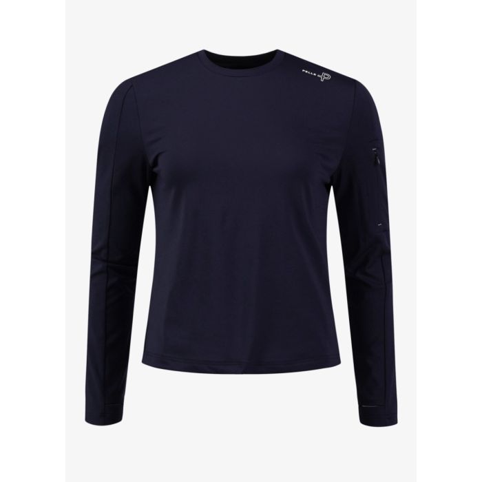 Pelle Petterson Womens Propulsion Sweater – Dark Navy Blue | Sportlicher Damen Sweater mit Stretch
