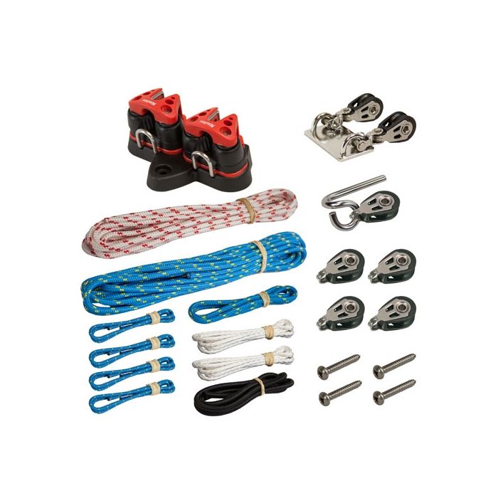Windesign Power Pack EX2190 – Cunningham & Outhaul Komplettset für Laser® / ILCA®