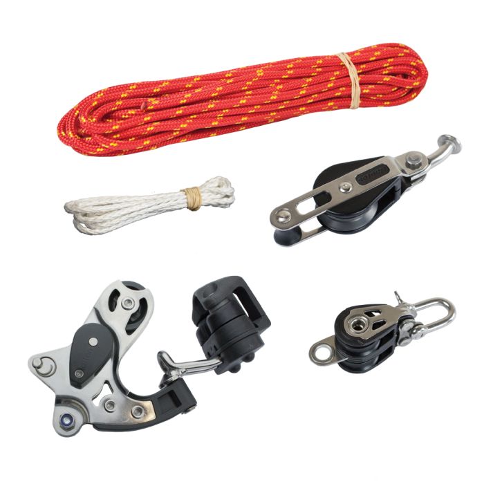 Windesign Vang Pack EX2195 – 15:1 Baumniederholer-Set für Laser® / ILCA®