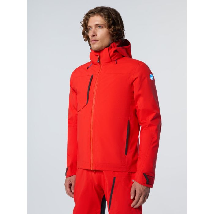 North Sails Performance Inshore Race Gore-Tex Pro Herren Segeljacke – Fiery Red