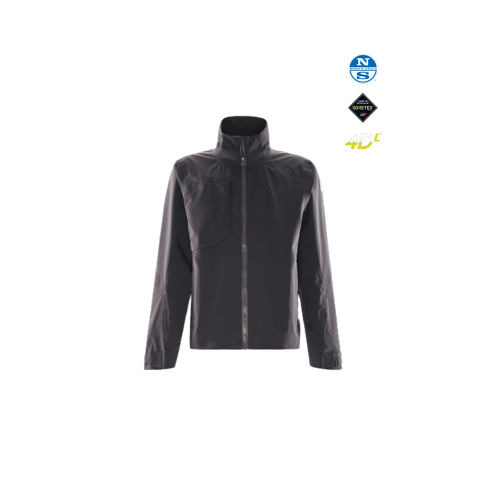 North Sails Performance Inshore Race Gore-Tex Pro Herren Segeljacke – Phantom Grau