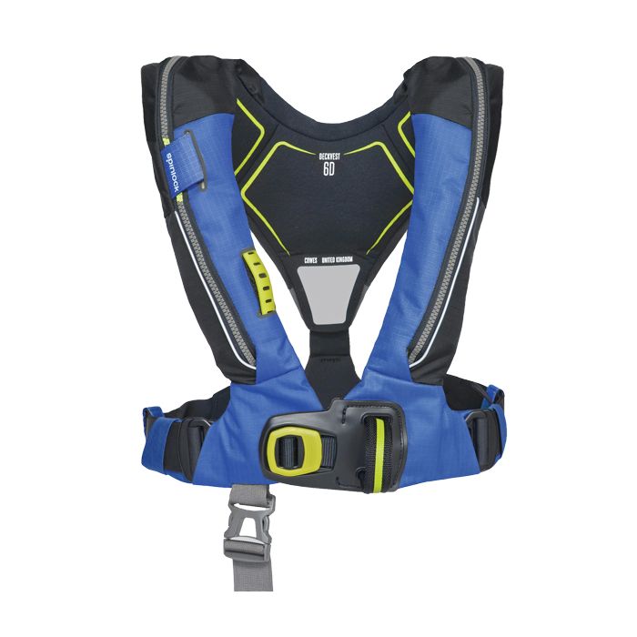 Spinlock Deckvest 6D 170N Rettungsweste mit Harness - Pacific Blue