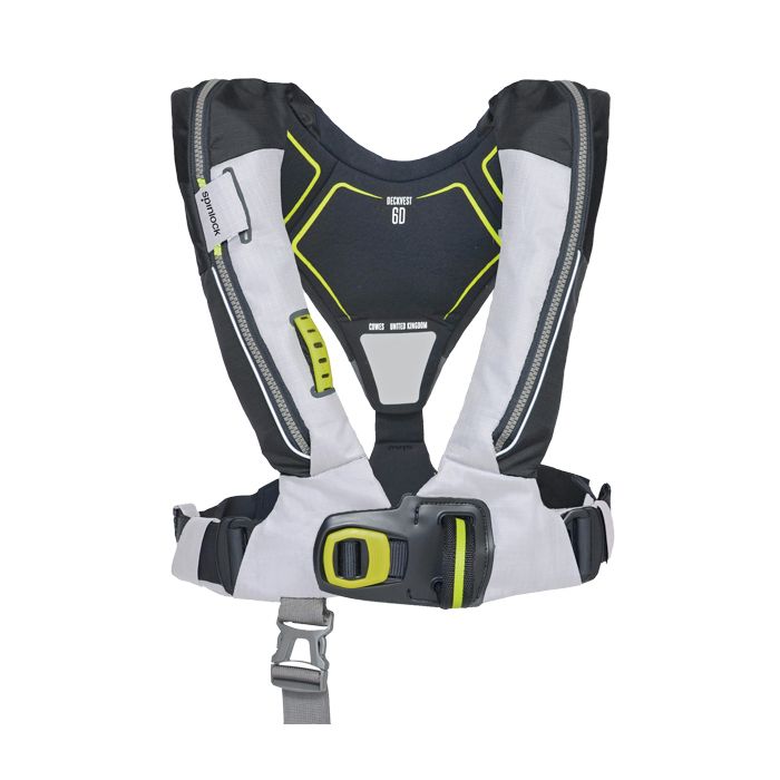 Spinlock Deckvest 6D 170N Rettungsweste mit Harness - Tropic White