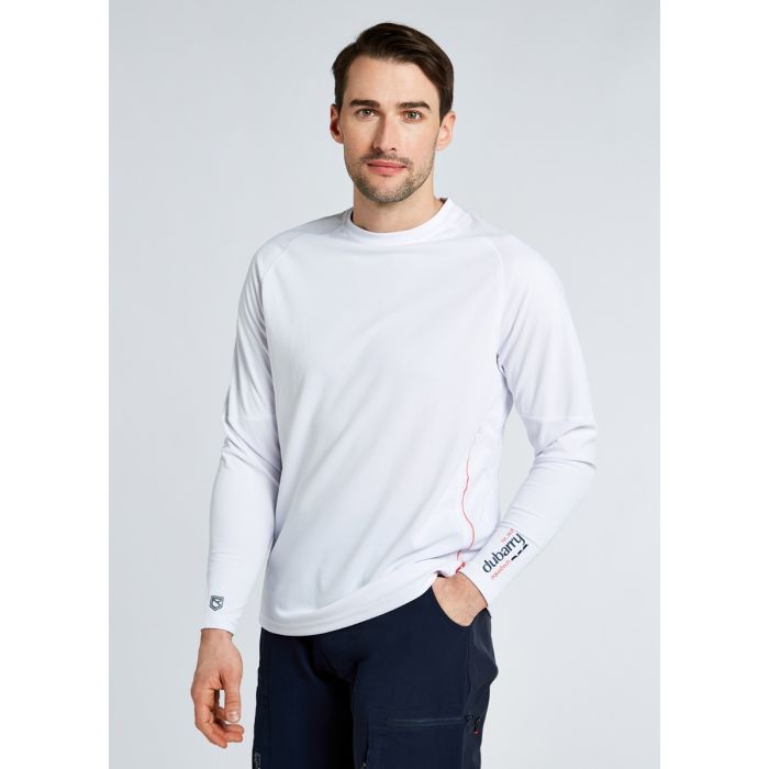 Dubarry Ancona Herren Langarmshirt – White