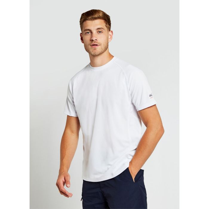Dubarry Tangier Herren T-Shirt mit kurzen Ärmeln in Weiß