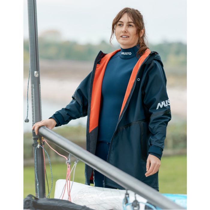 Musto Championship Aqua Hoodie Jacket – Navy
