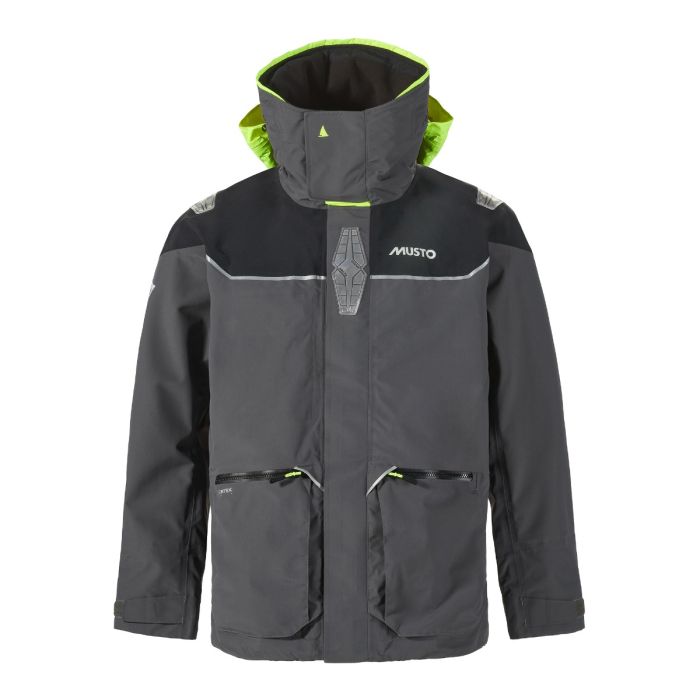 Musto BR3 Herren Offshore Segeljacke – Pertex Shield – Charcoal Grey

