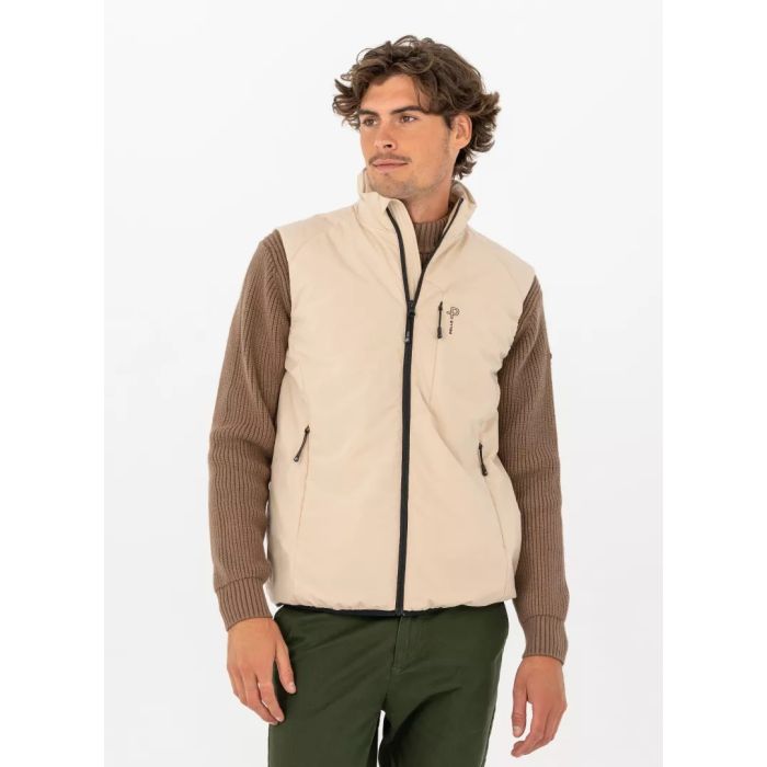 Pelle P Arolla Aero Herren Vest – Lt. Beige Oak