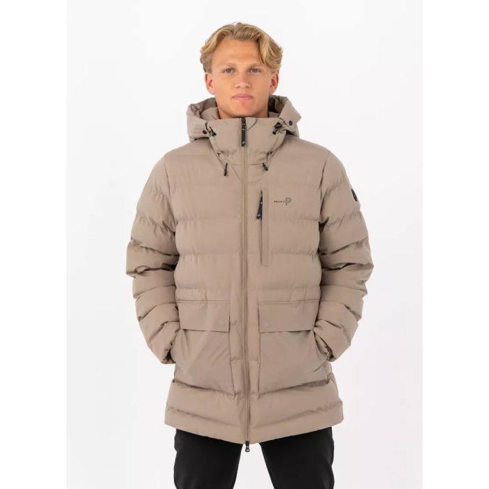 Pelle P Commodus Padded Herre Parka – Cobblestone