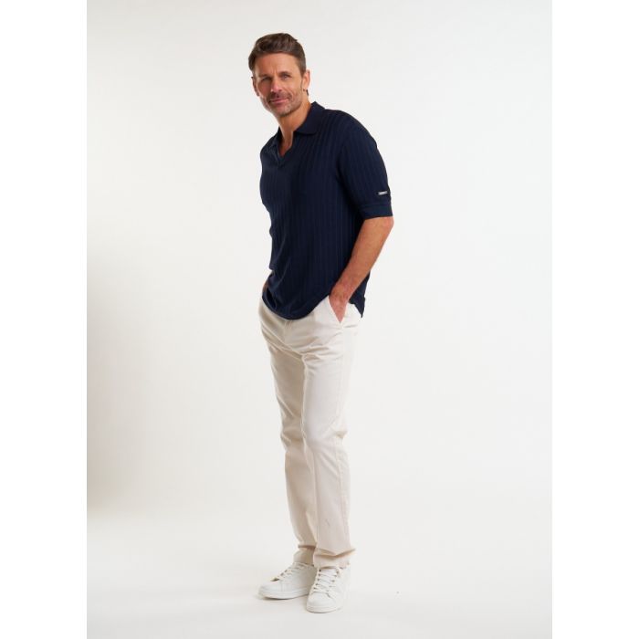 Pelle P Crew Organic Cotton Herren Hose – Sand Dollar White