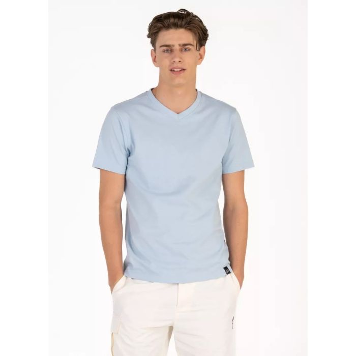Pelle P Crew V-Tee – Atlas Blue