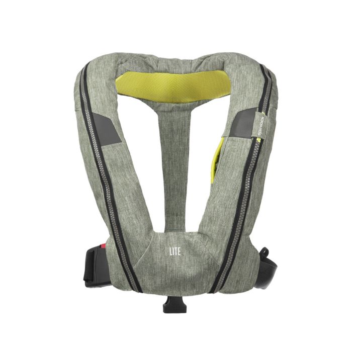Deckvest Lite 170N – Green Olivie - Automatische aufblasbare Rettungsweste