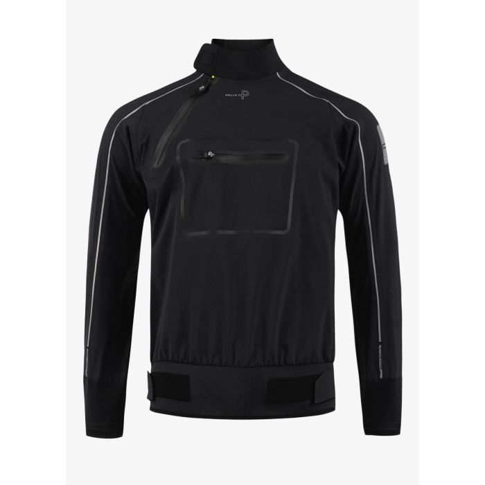 Pelle P Defender Unisex Spray Top / Smock – Ink (Schwarz)