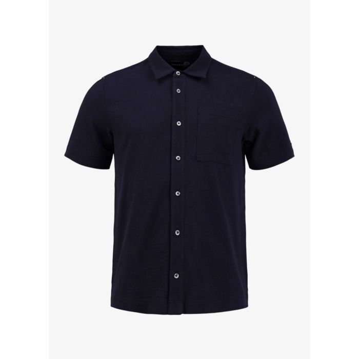 Pelle P Dock Short Sleeve Skjorte – Dark Navy Blue
