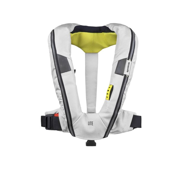 Spinlock Deckvest Lite 170N – Bleach White - Automatische aufblasbare Rettungsweste