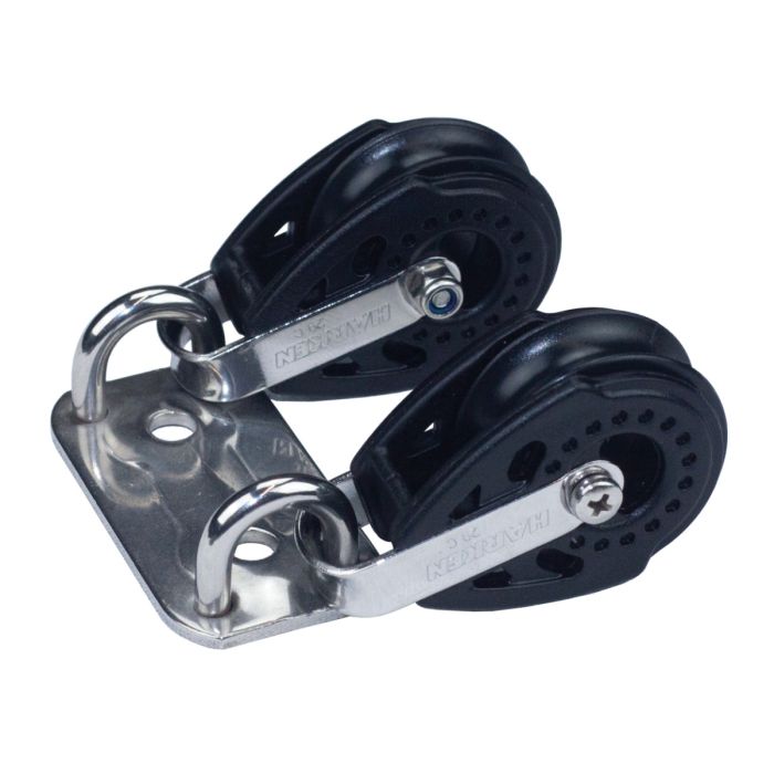 Windesign Blockplatte mit Harken 29 mm Kugellagerblöcken – Laser® / ILCA®
