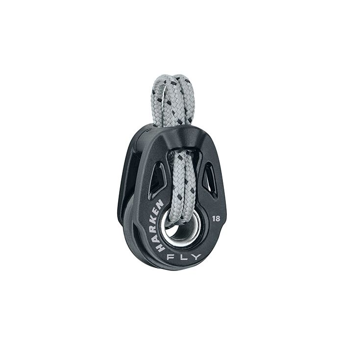 Harken 18 mm Fly Soft-Attach Block – Kugelgelagerter Leichtbaublock