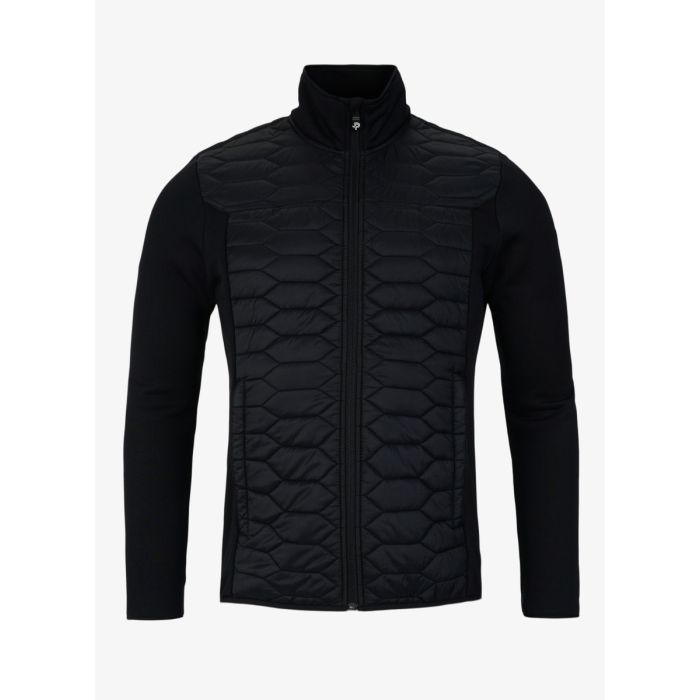 Pelle Petterson Levo Quilted Zip Jacke - Ink (Schwarz)