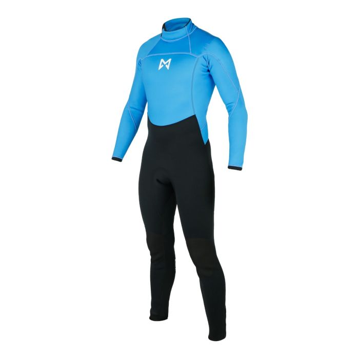Magic Marine Brand Fullsuit 3/2mm Back Zip – Unisex – Blau