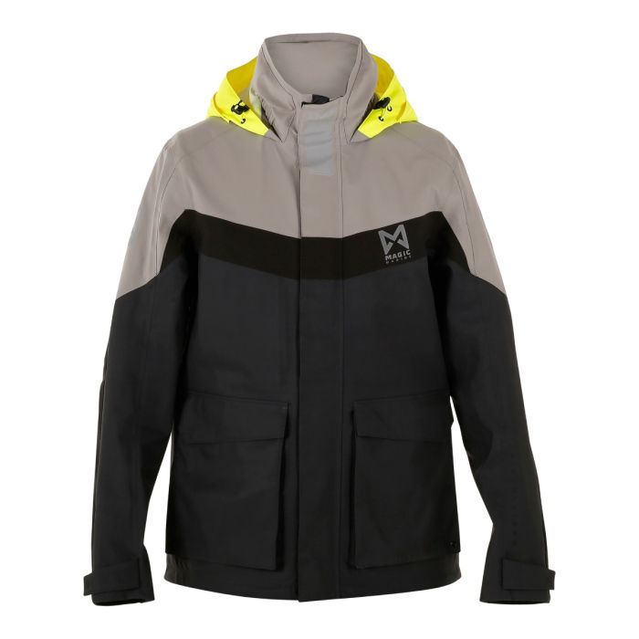 Magic Marine Racing 3L Herren Segeljacke – Grau