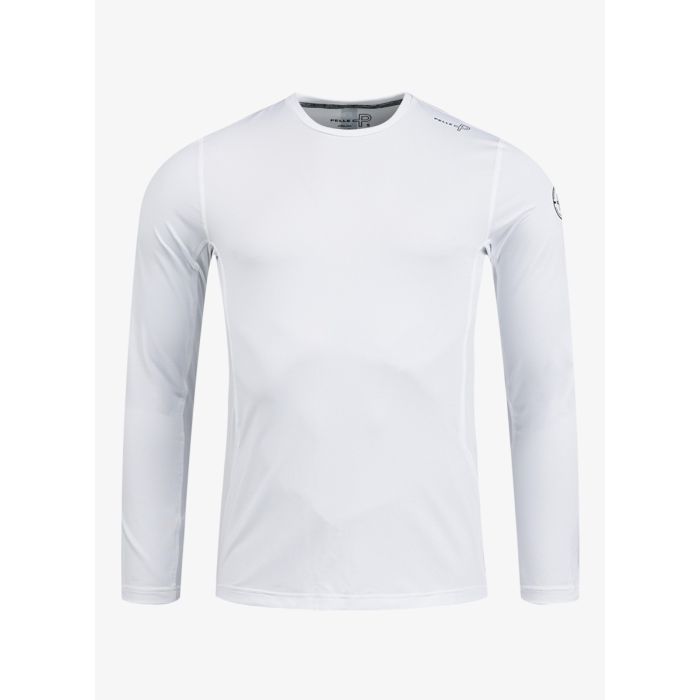 Pelle Petterson Momentum Camber Langarmshirt – Weiß