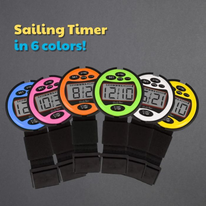 Windie Sailing Timer – Regattauhr mit Countdown, SYNC & Stoppuhr