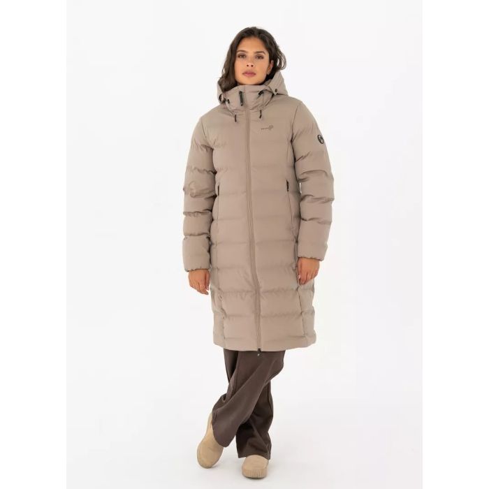 Pelle P Commodus Padded Damen Coat – Cobblestone