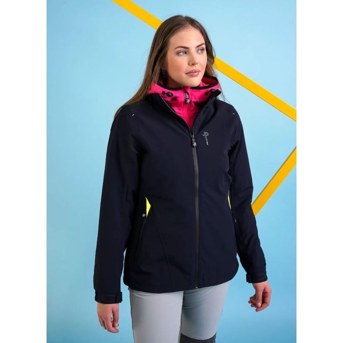 Pelle Petterson Challenge Damen Hood Jacke – Dark Navy Blue
