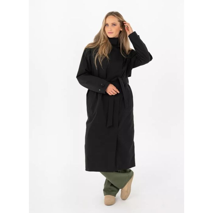 Pelle P Gelu Insulated Damen Coat – Ink