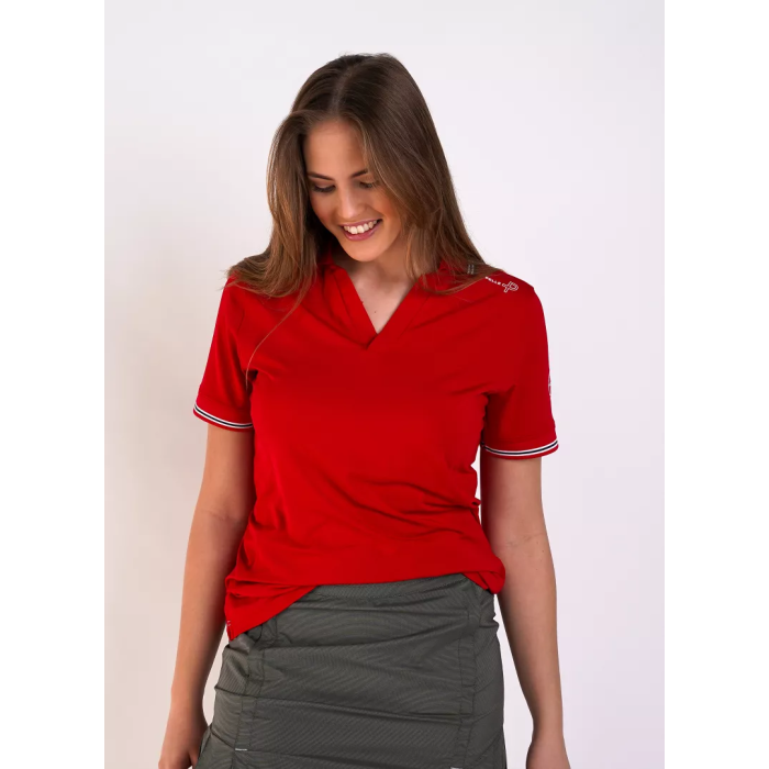 Pelle Petterson Momentum Damen Poloshirt – Race Red