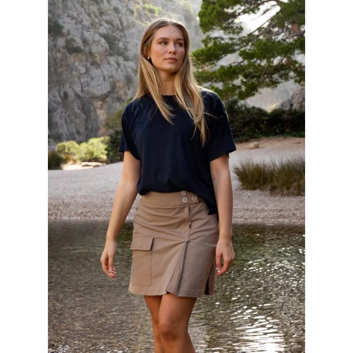  Pelle Petterson Sport Mid Skort Damen Rock - Toffee