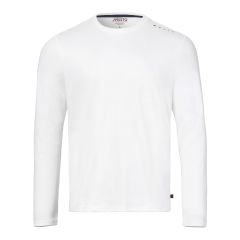 Musto Evo Crew Sunblock Herren Langarmshirt – Weiß