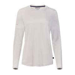 Musto Evo Crew Sunblock Damen Langarmshirt – Platinum
