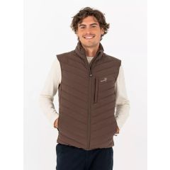 Pelle P Arolla Herren Weste – Carob Brown