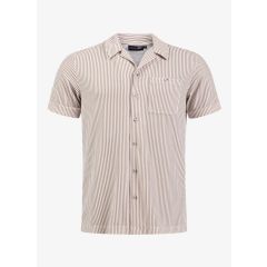 Pelle P Brassie Camp Collar Herren Shirt – Beige Oak Stripe