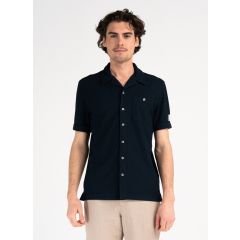 Pelle P Brassie Camp Collar Herren Shirt – Dark Navy Blue
