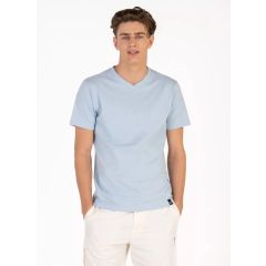 Pelle P Crew V-Tee – Atlas Blue