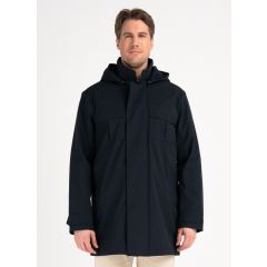 Pelle P Gelu Insulated Herren Coat – Dark Navy Blue