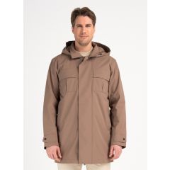 Pelle P Gelu Insulated Herren Coat – Toffee