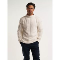 Pelle P Lapi Strickpullover Herren – Sand Dollar White