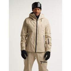 Pelle P Notch Herren Skijacke – Light Beige Oak