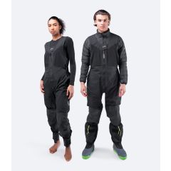 Zhik CST500™ Unisex Coastal Segel-Latzhose – Anthrazit – Wasserdicht & Atmungsaktiv mit Zithane®-Verstärkung