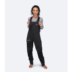 Zhik OFS700™ Damen Offshore Salopette Segelhose – Schwarz – Hochleistungs-Segelhose mit Drop-Seat-System für Hochseefrauen