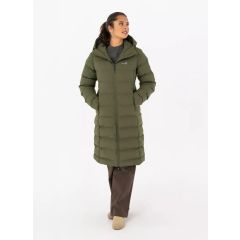 Pelle P Commodus Padded Damen Coat – Khaki Green