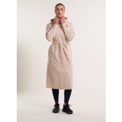 Pelle P Gelu Insulated Damen Coat – Champagne