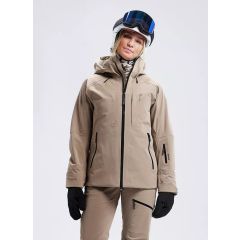 Pelle P Notch Damen Skijacke – Toffee